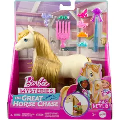 MATTEL - HXJ29 BARBIE SET DE JUEGO PONY PEINADOS DIVERTIDOS