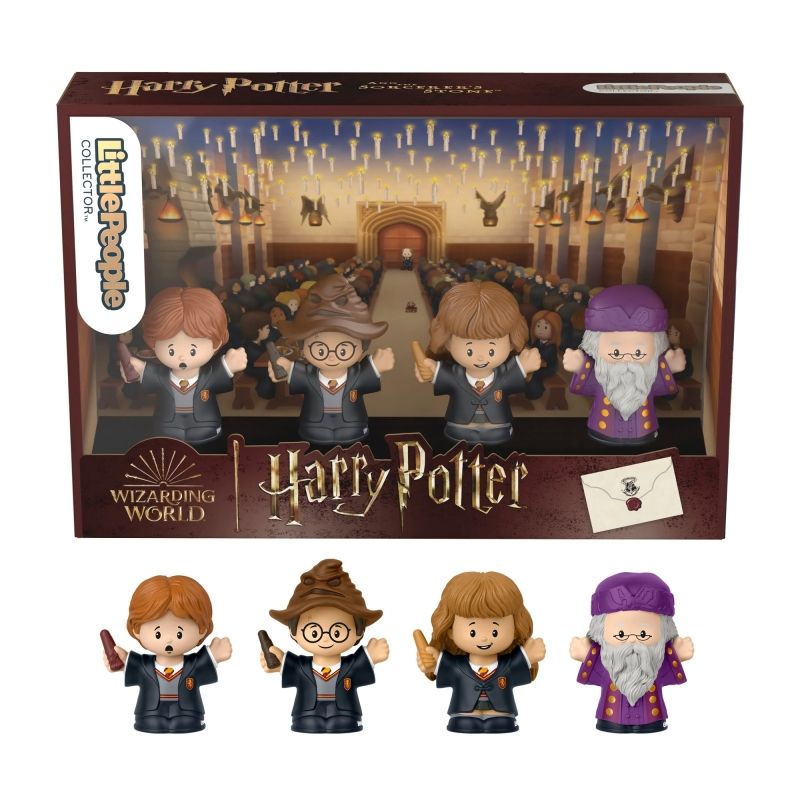 MATTEL - MATTEL HVG45 LITTLE PEOPLE SET DE HARRY POTTER Y LA PIEDRA