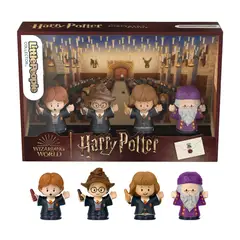 MATTEL - HVG45 LITTLE PEOPLE SET DE HARRY POTTER Y LA PIEDRA