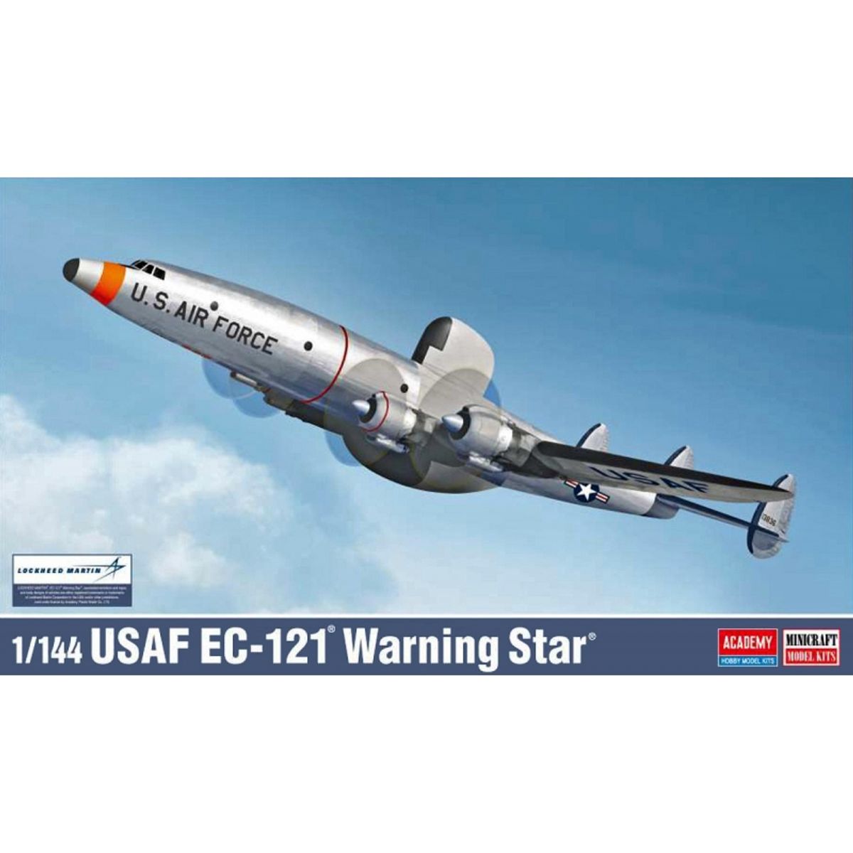 ACADEMY - ACADEMY 12637 1-144 USAF EC - 121 WARNING STAR