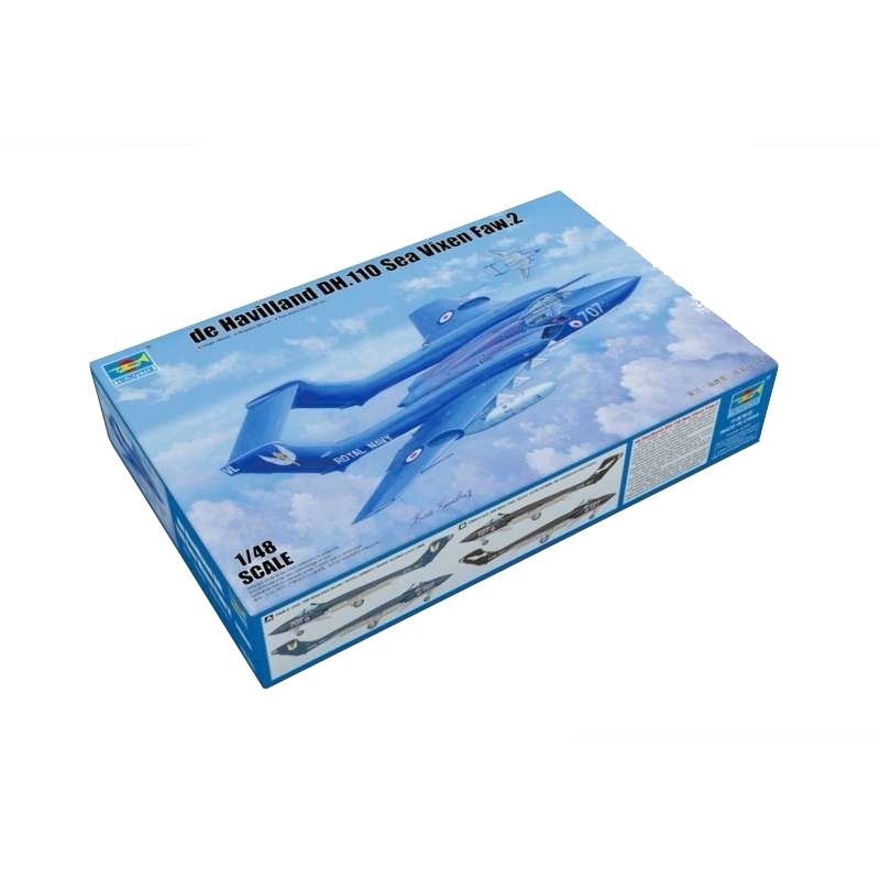 GENERICO - TRUMPETER 05808 1-48 DE HAVILLAND DH 110 SEA VIXEN FAW 2