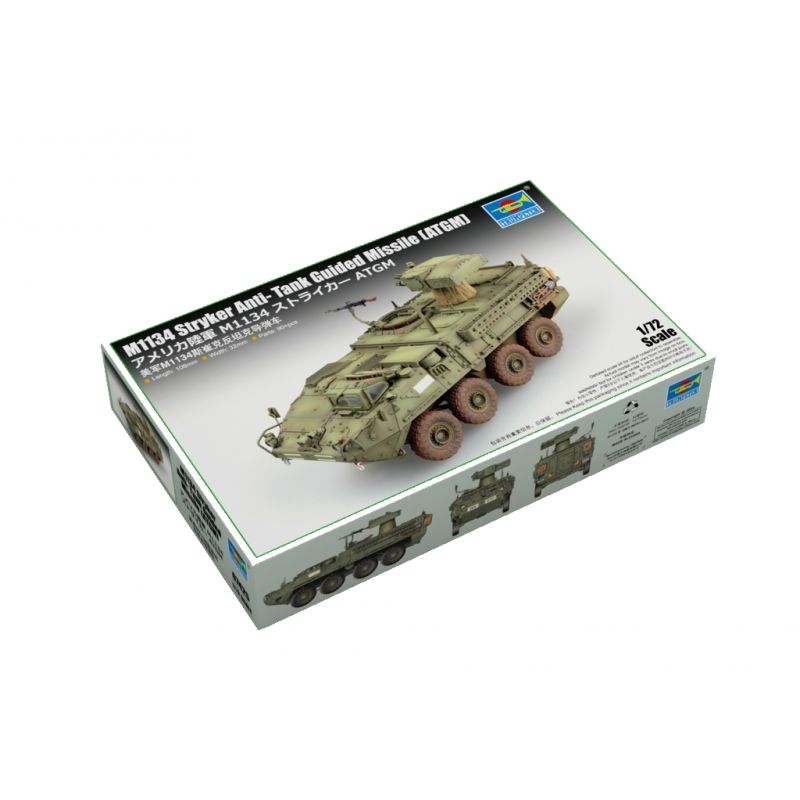 GENERICO - TRUMPETER 07425 1-72 M1134 STRYKER ANTI TANK GUIDED MISSILE