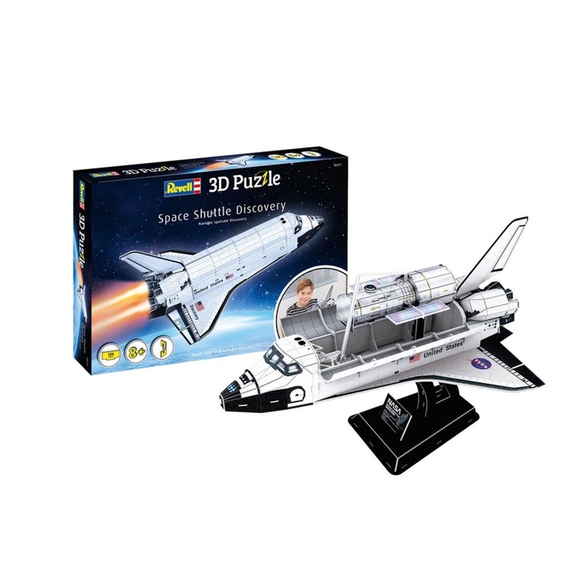 REVELL - REVELL 00251 SPACE SHUTTLE DISCOVERY PUZZLE 3D