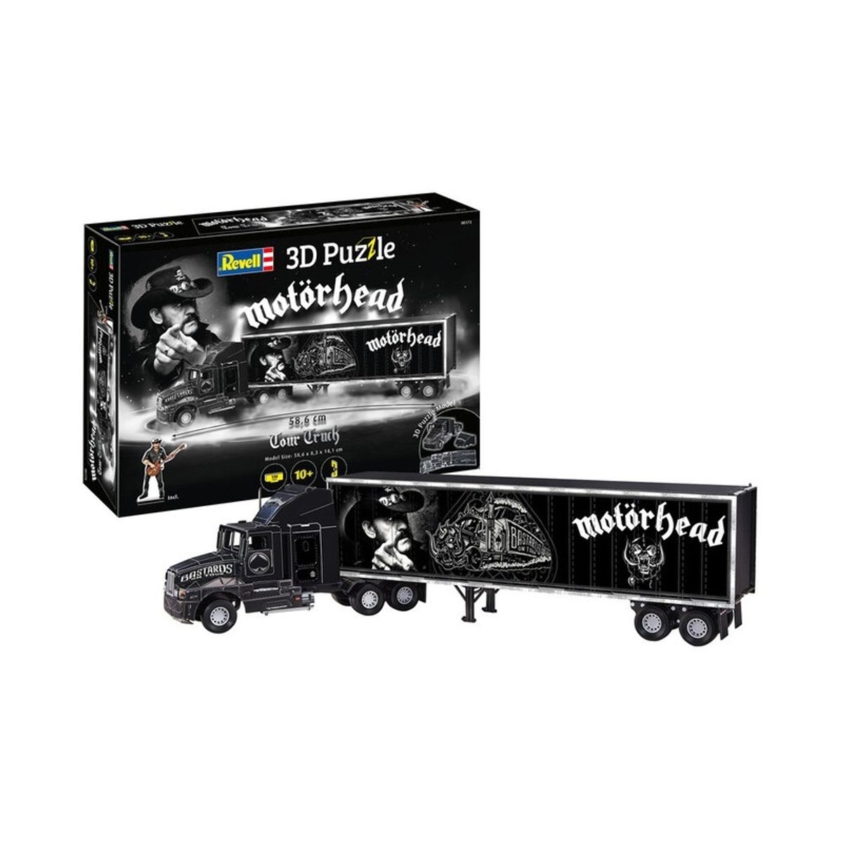 REVELL - REVELL 00173 MOTARHEAD TOUR TRUCK PUZZLE 3D