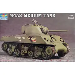 GENERICO - TRUMPETER 07224 1-72 M4A3 TANK