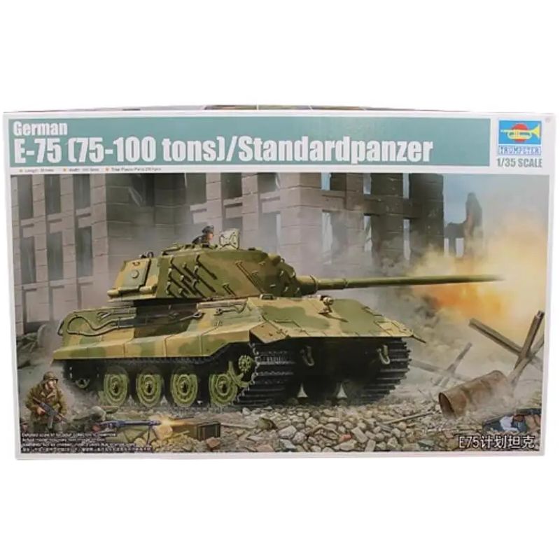 GENERICO - TRUMPETER 01538 1-35 GERMAN E 75 ( 75-100 TONS )