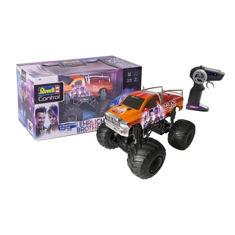 REVELL - REVELL 24580 RC MONSTER TRUCK RAM 3500 EHRLICH BROTHERS