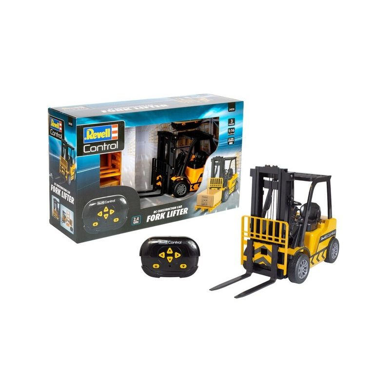 REVELL - REVELL 24535 RC HEAVY LOADER FORKLIFTER