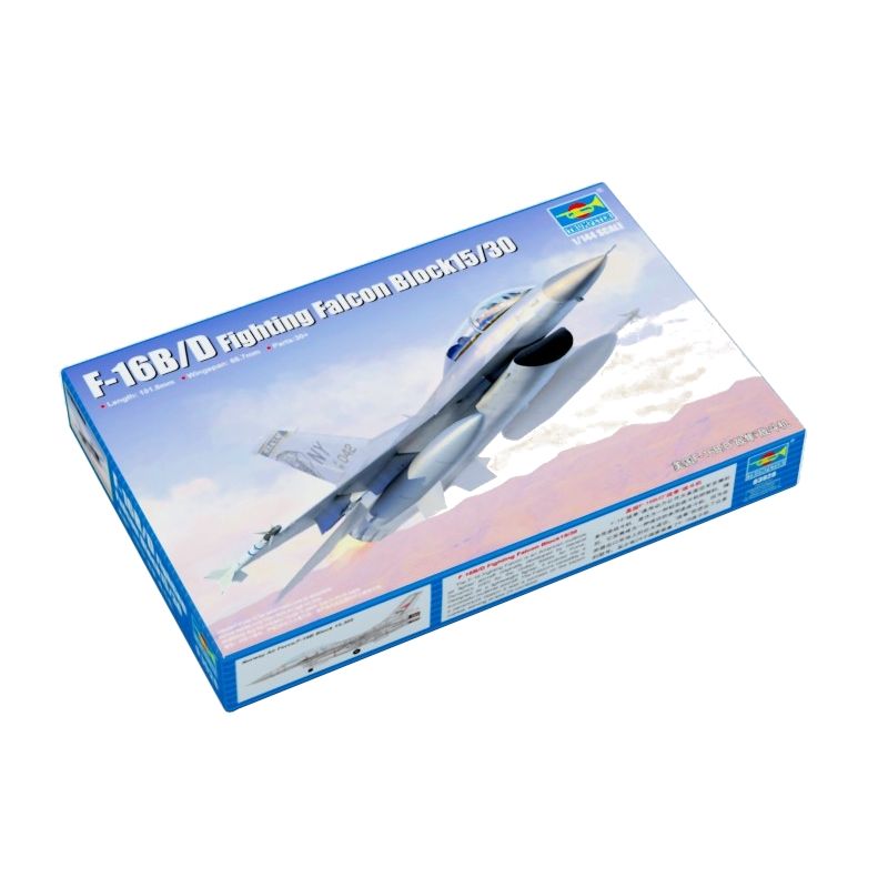 GENERICO - TRUMPETER 03920 1-144 F 16B D FIGHTING FALCON BLOCK15/30