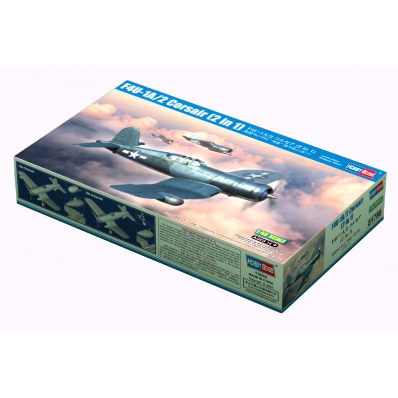 GENERICO - HOBBYBOSS 81788 1-48 F4U 1A 2 CORSAIR ( 2 IN 1 )