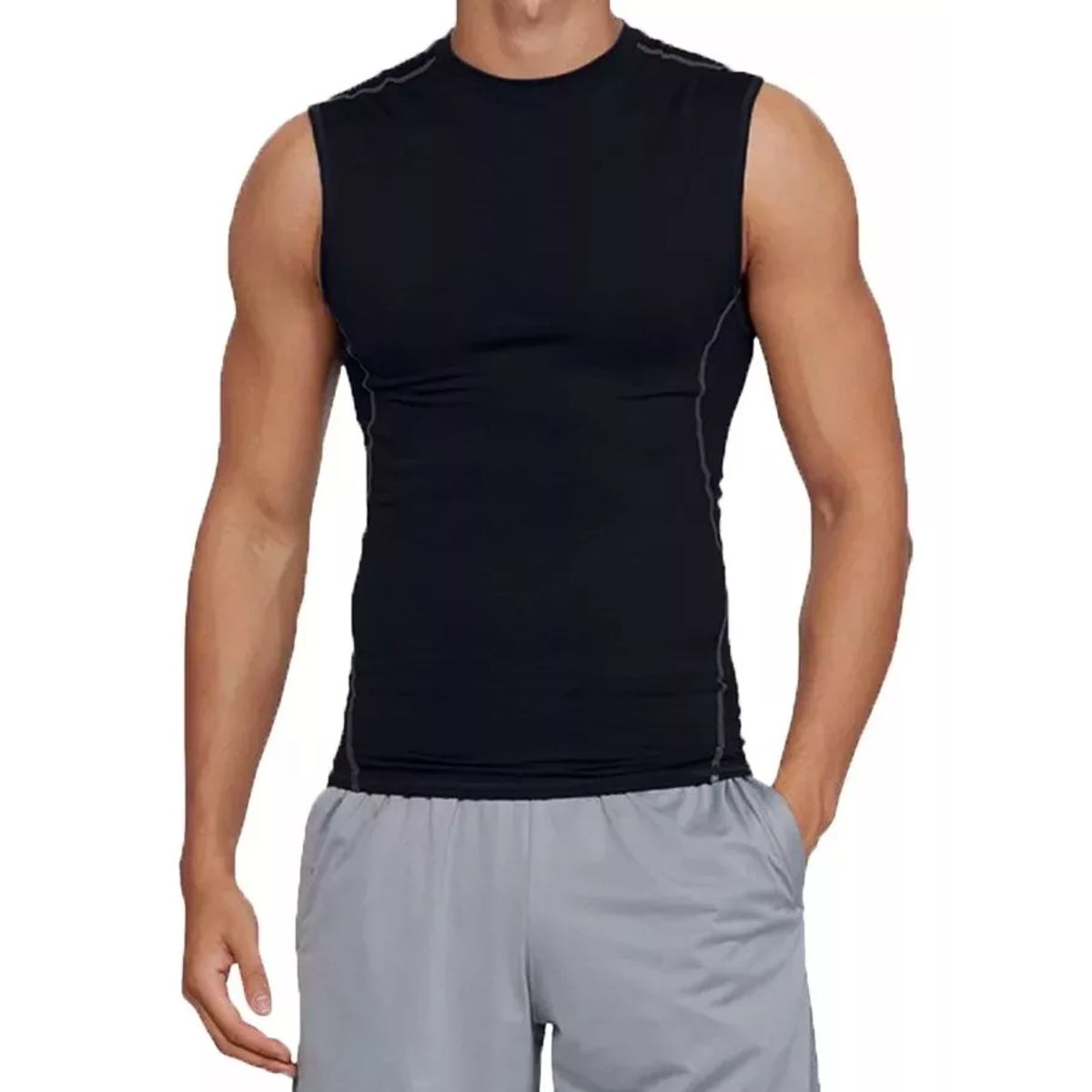 EVERSO - Camisetas Deportivas Sin Manga Compresión Secado Rápido Polera Fitness