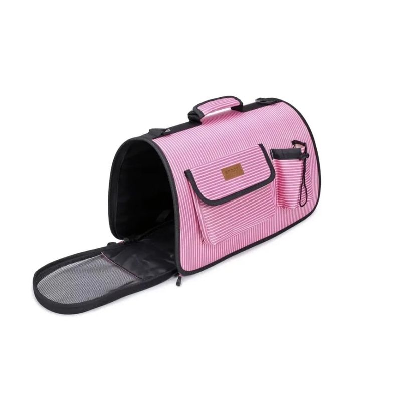 GENERICO - Bolso Transportador Para Perros Y Gatos Talla L Pink