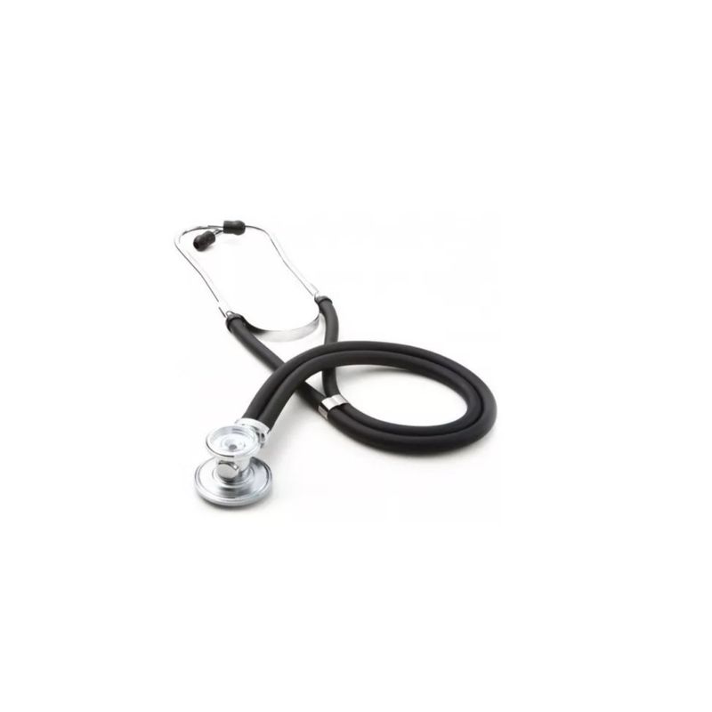 GENERICO - Fonendoscopio Estetoscopio Tipo Rappaport Negro Oscuro