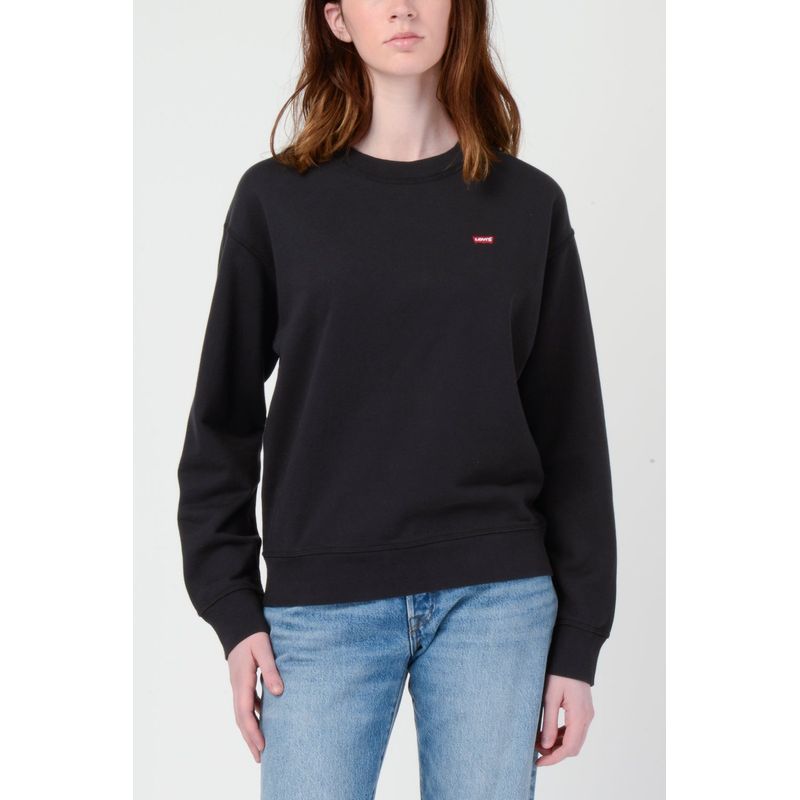 LEVIS - Polerón Mujer Regular Fit Negro Levis