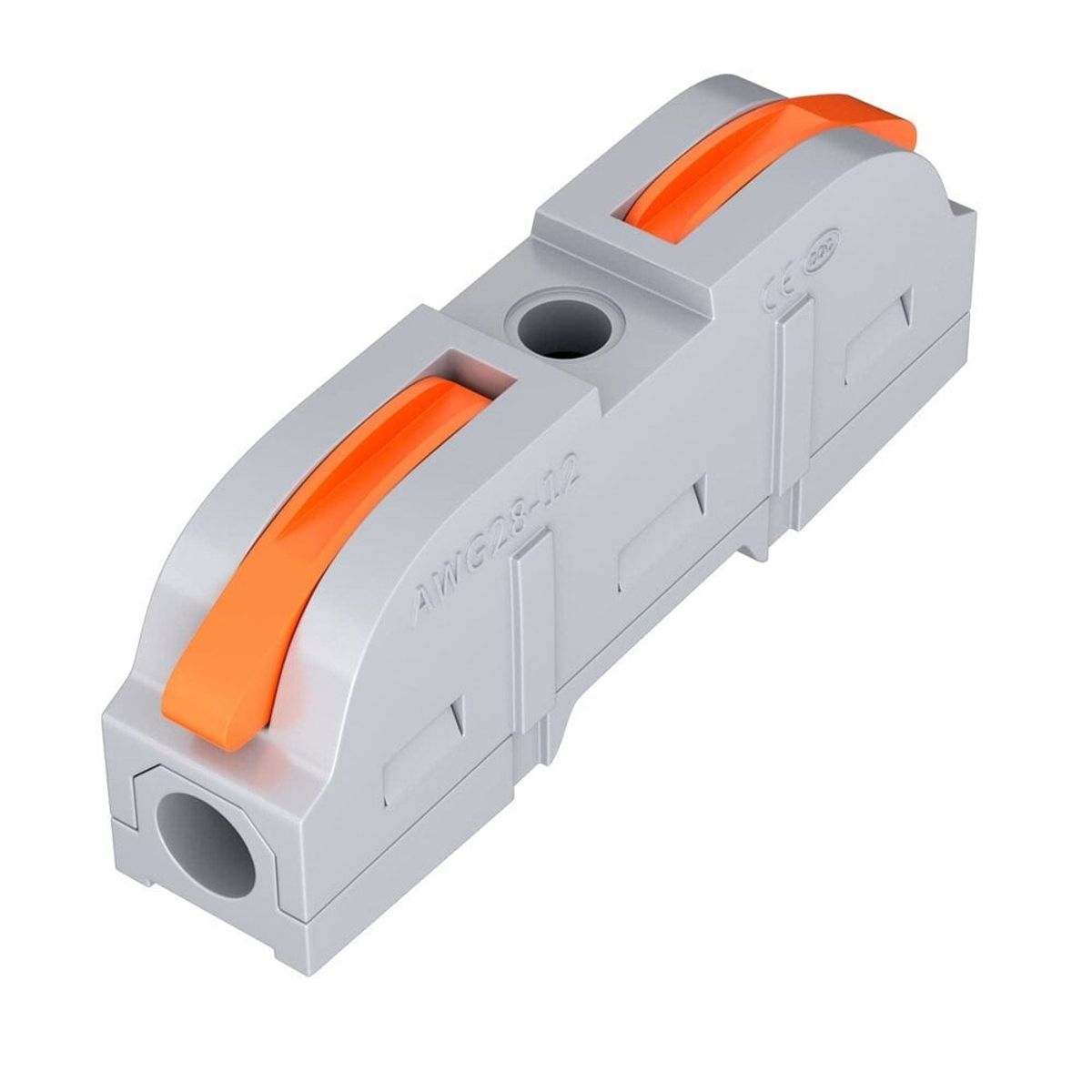 GENERICO - Conector  Universal Rapido Bornera Universal 1 a 1. 2 UNIDADES