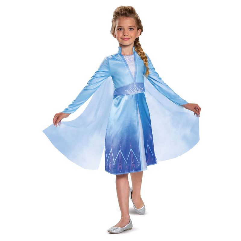 DISNEY - Disfraz Niña Elsa Frozen II M