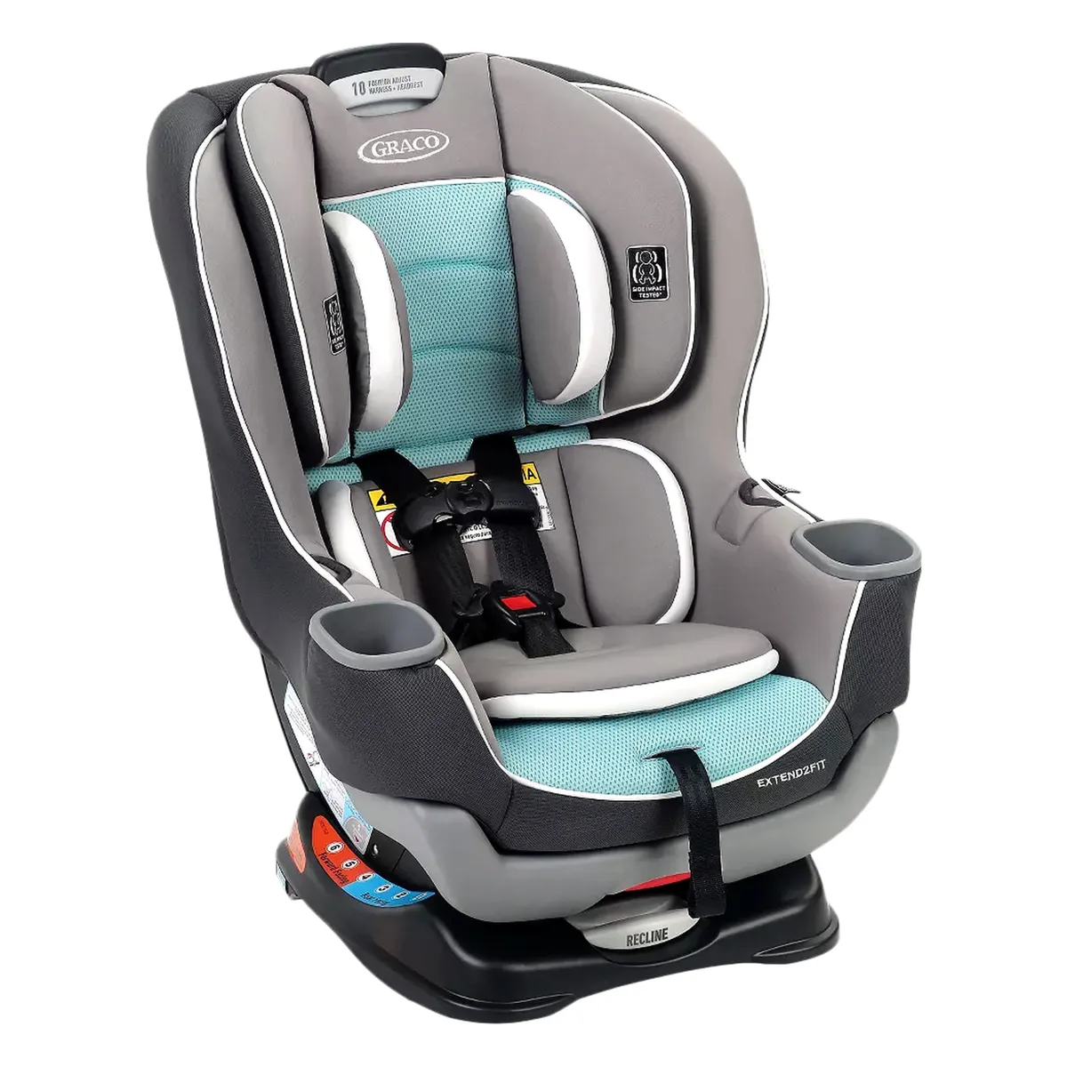 GRACO - Silla de Auto Bebe Convertible Extend2Fit Spire Graco