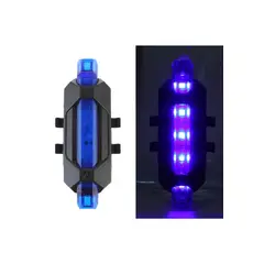 GENERICO - Luz Bicicleta Trasera Recargable Usb