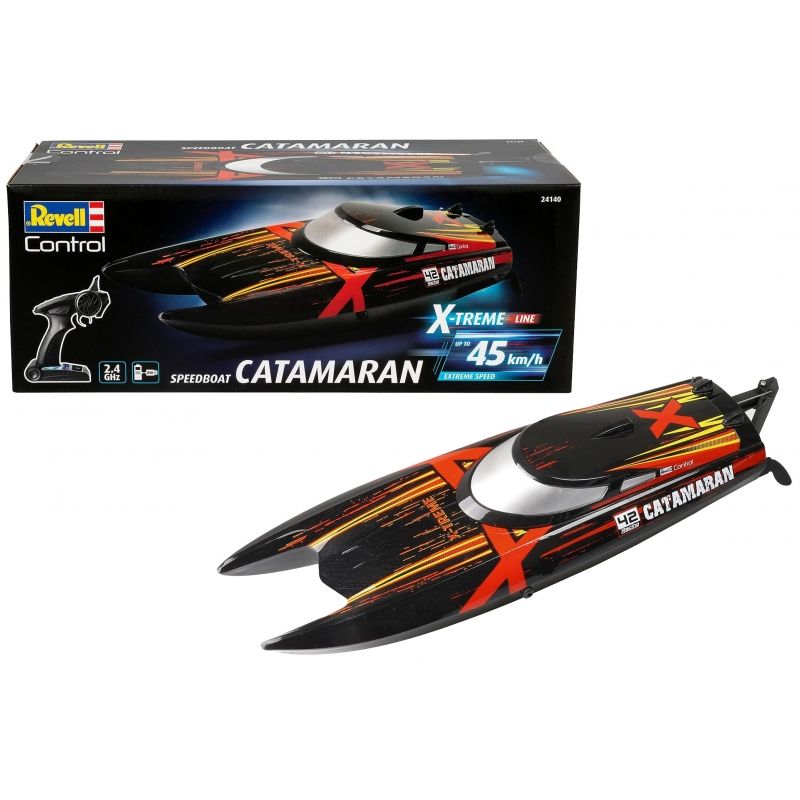 REVELL - REVELL 24140 RC X TREME BOAT CATAMARAN
