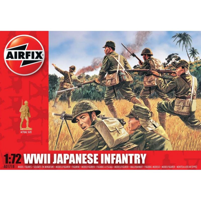 GENERICO - AIRFIX 01718 WWII JAPANESE INFANTRY 1-72