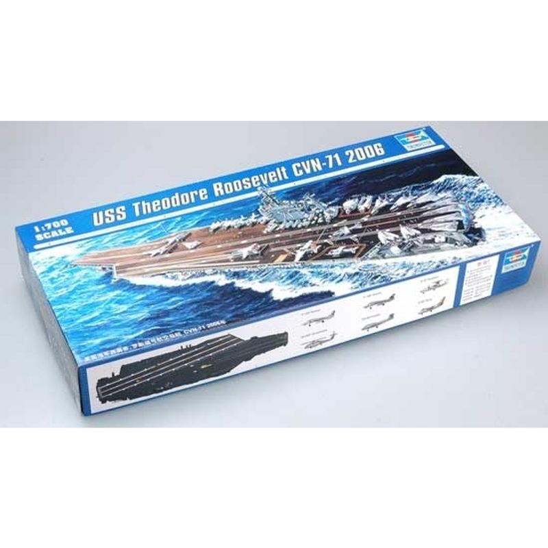 GENERICO - TRUMPETER 05754 1-700 USS THEODORE ROOSEVELT CVN 71 AIRCRAFT