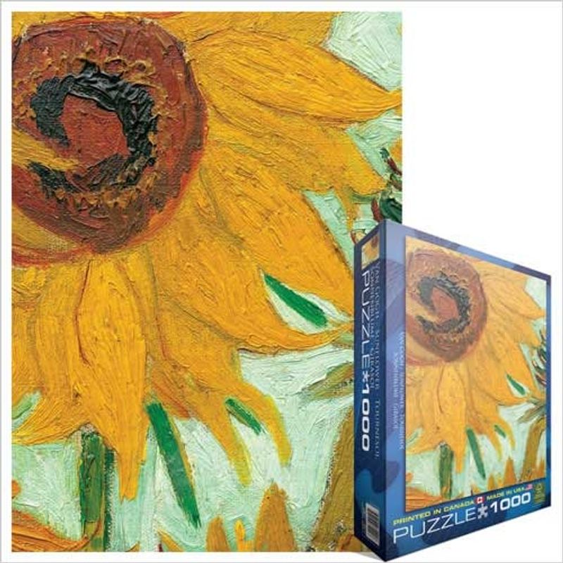EUROGRAPHICS - EUROGRAPHICS 6000-5429 VAN GOGH SUNFLOWERS DET PUZZLE 1000
