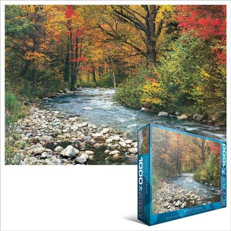 EUROGRAPHICS - EUROGRAPHICS 6000-2132 FOREST STREAM PUZZLE 1000 PIEZAS