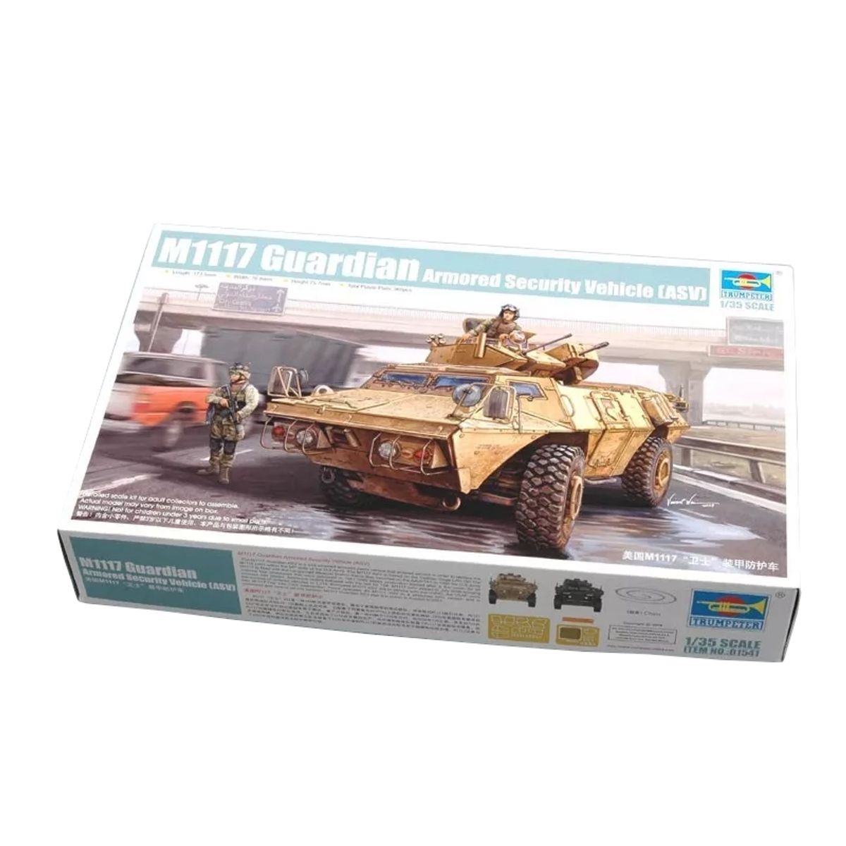 GENERICO - TRUMPETER 01541 1-35 M1117 GUARDIAN ARMORED