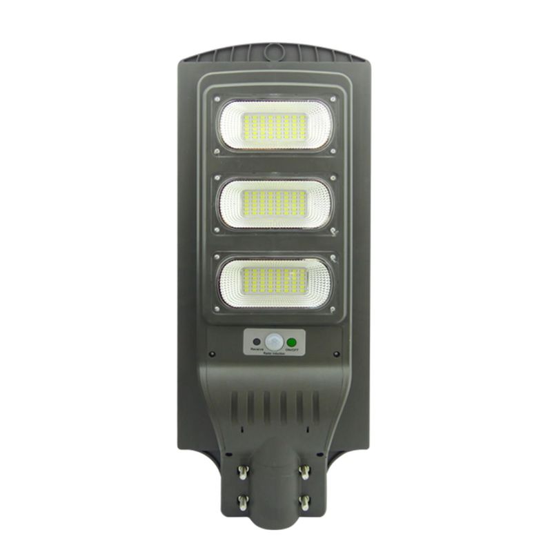 IMPORTCLICK - Foco Solar 144 LED 3 Placas 120 Watts Sensor Movimiento