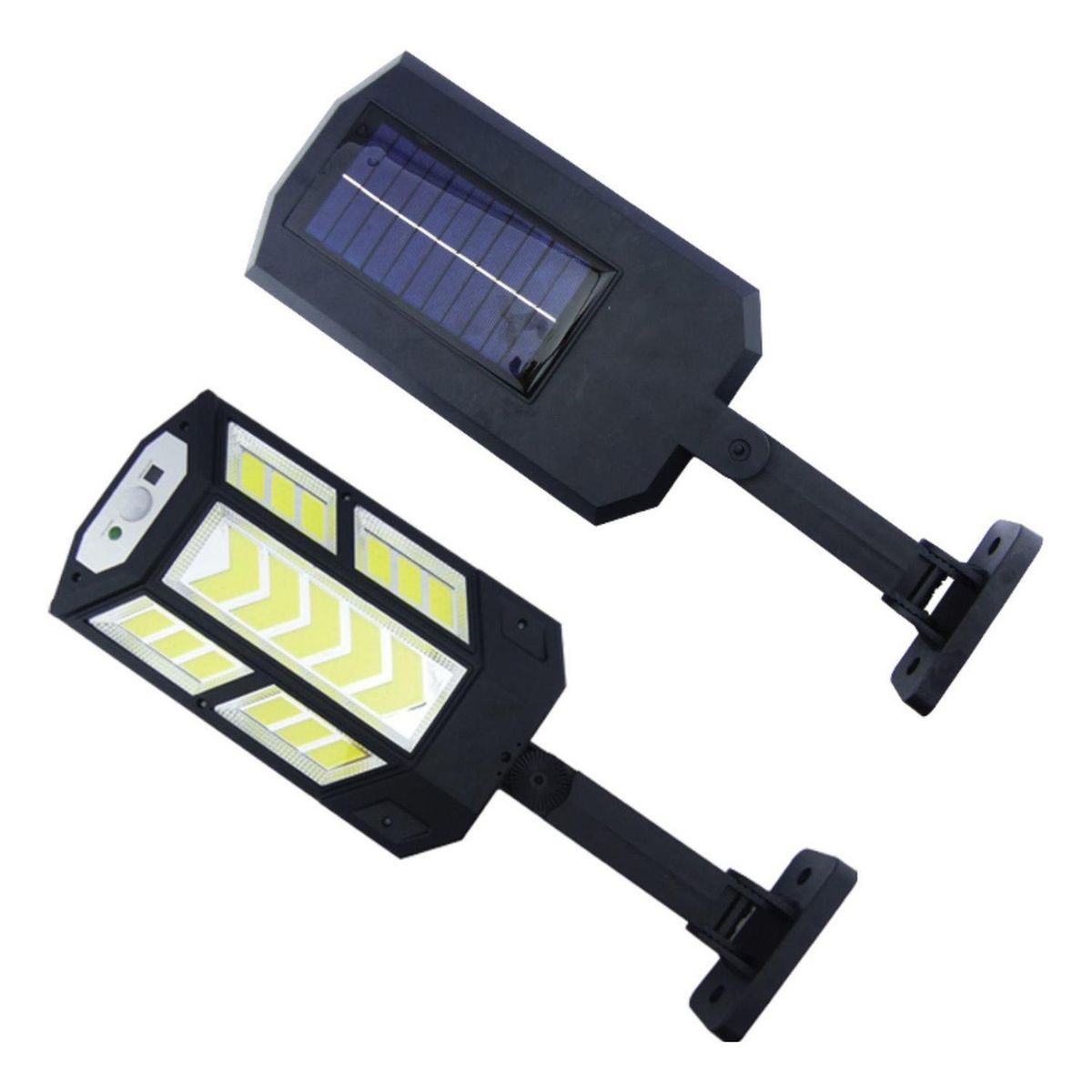 IMPORTCLICK - Foco Solar Brazo Modelo PP-890C 17 LED COB Control - Negro