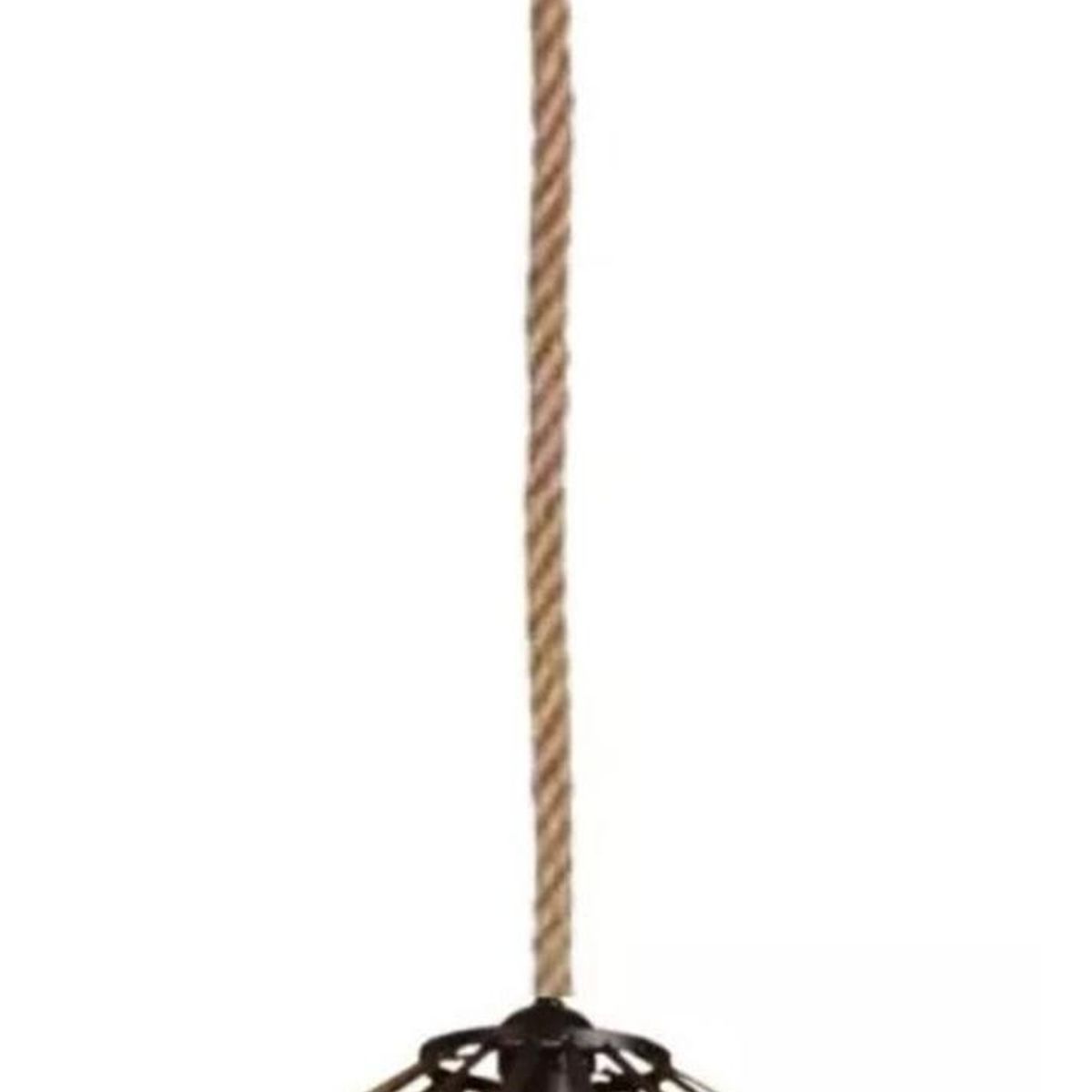 IMPORTCLICK - Lampara Colgante Vintage Cáñamo Soga Vintage 30 cm