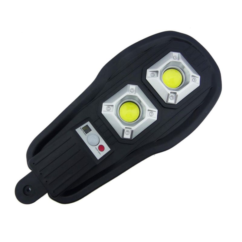 IMPORTCLICK - Foco Solar Pared LED COB 60 Watts Con Sensor Movimiento