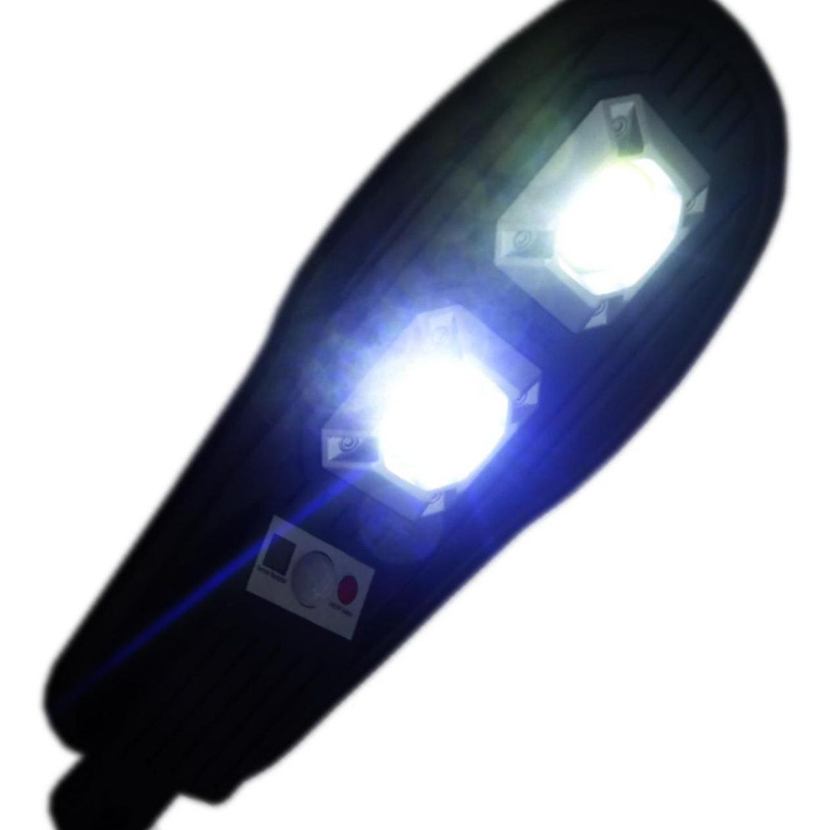 IMPORTCLICK - Foco Solar Pared LED COB 60 Watt Sensor Movimiento
