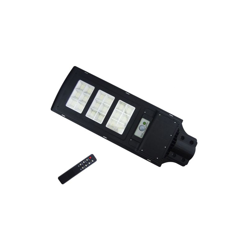 IMPORTCLICK - Foco Poste Solar 450 Watt 18 Placas 216 LED