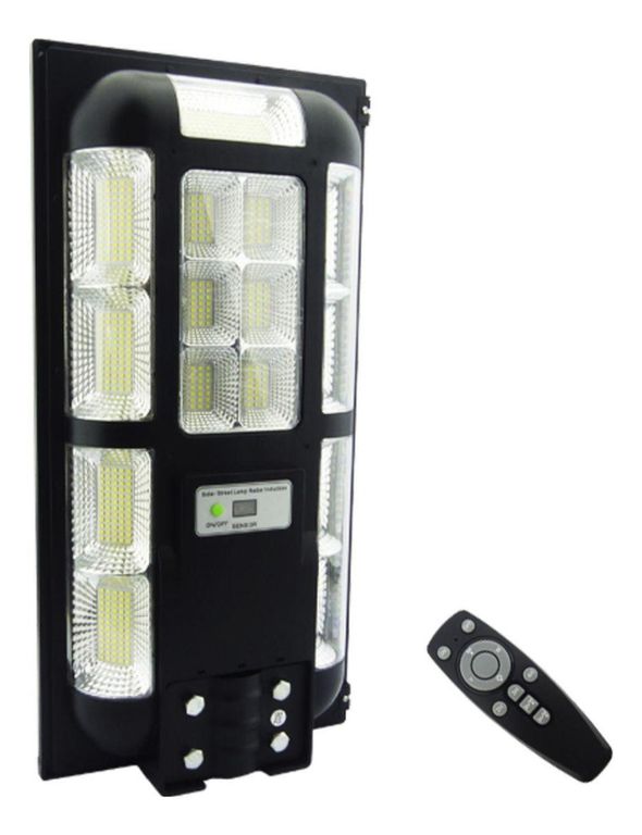 Foco Poste Solar 200 Watt 15 Placas 676 LED