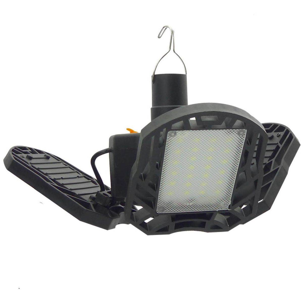 IMPORTCLICK - Foco Solar Extensible 3 placas 72 LED Control Remoto