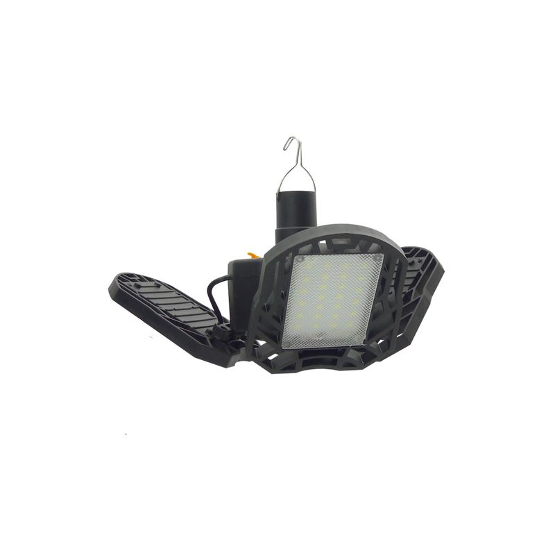 IMPORTCLICK - Foco Solar Extensible 3 placas 72 LED Con Control Remoto