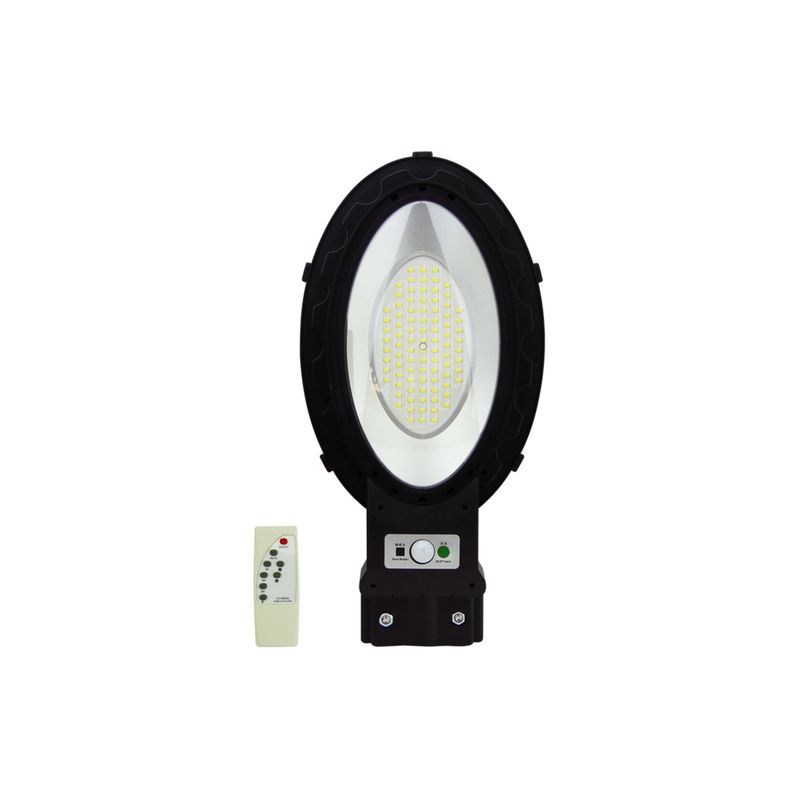IMPORTCLICK - Foco Solar 90 LED Ovalado 80 Watts 1000 Lúmenes