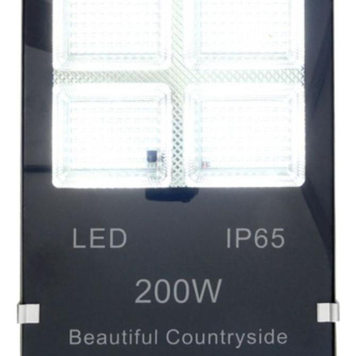 IMPORTCLICK - Foco Solar 200 LED 200 Watt Panel Solar Control Remoto
