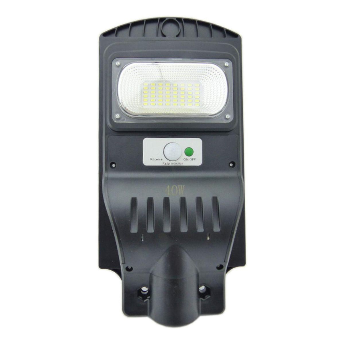 IMPORTCLICK - Foco Solar 48 LED 40 Watt Sensor Movimiento