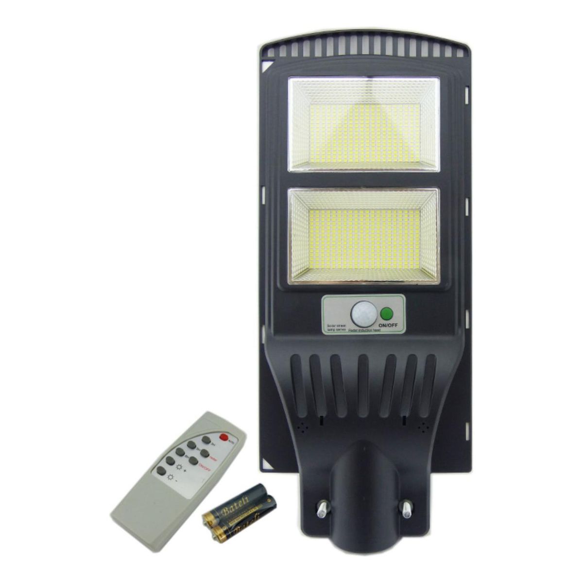 IMPORTCLICK - Foco Solar 600 LED 120 Watts Control Remoto