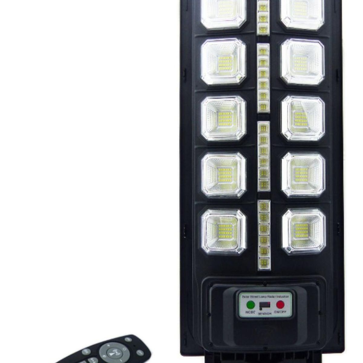 IMPORTCLICK - Foco Solar 336 LED 10 Placas 400 Watt Sensor