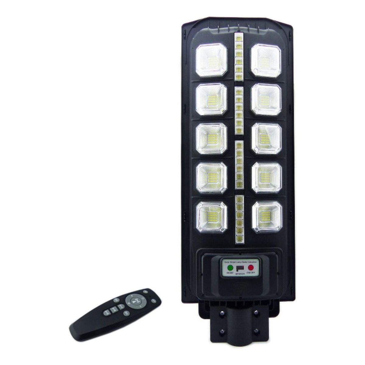 IMPORTCLICK - Foco Solar 336 LED 10 Placas 400 Watt Sensor