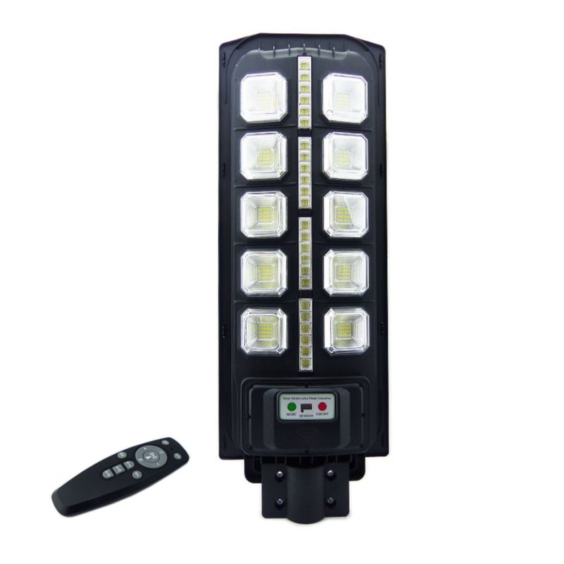 IMPORTCLICK - Foco Solar 336 LED 10 Placas 400 Watts Sensor