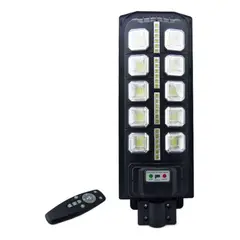IMPORTCLICK - Foco Solar 336 LED 10 Placas 400 Watts Sensor