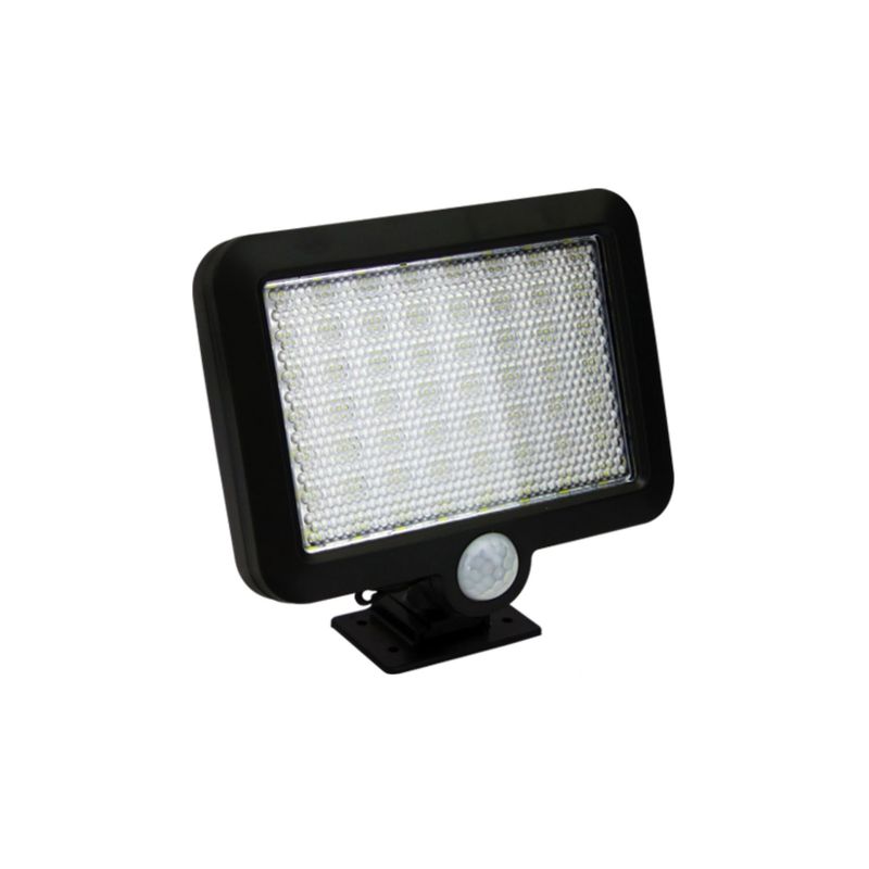 IMPORTCLICK - Foco Solar De 10 Watts Luz Blanca Mini