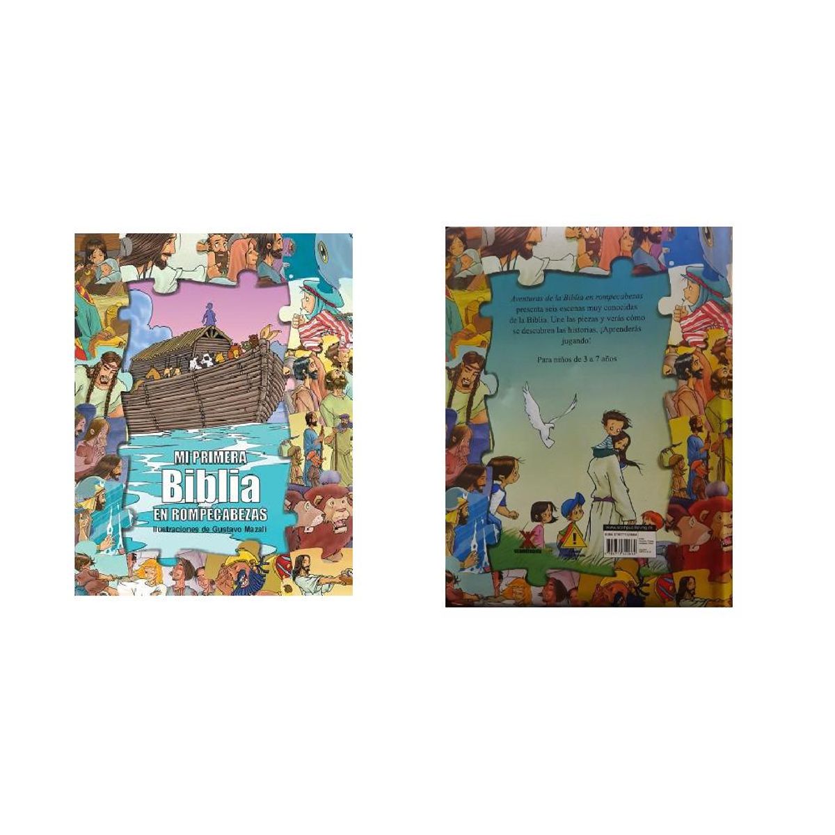 ARTIDIX - Mi primera Biblia en Rompecabezas - Libro Ilustrado