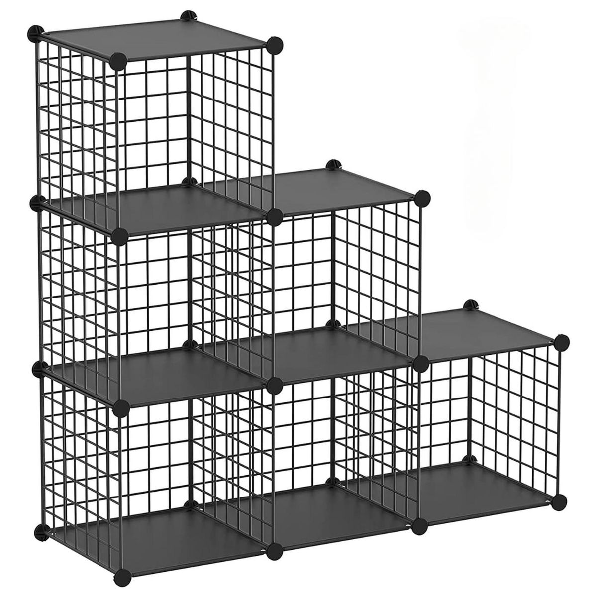 IMPORTCLICK - Organizador Armario Metálico 6 Cubos 111x75x37 CM IMPORTCLICK