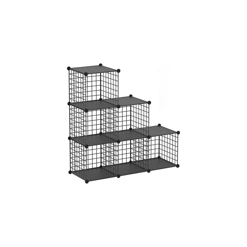 IMPORTCLICK - Organizador Armario Metálico 6 Cubos 111x75x37 CM IMPORTCLICK