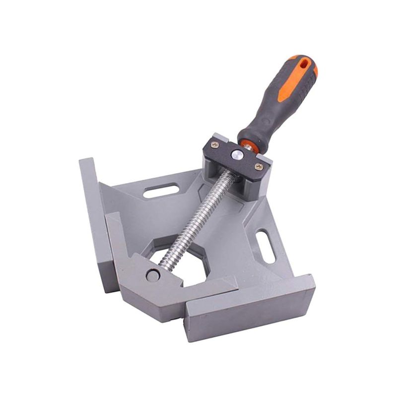 IMPORTCLICK - Prensa Metálica Esquinera Escuadra Grande Unión Madera IMPORTCLICK